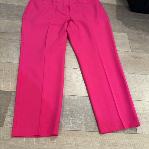 KASPER WOMENS HOT PINK DRESS PANTS SIZE 18 - Picture 2 of 9